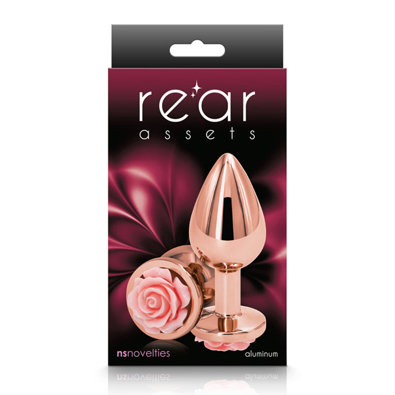 Rear Assets Rose Anal Plug-Pinkfoxxx