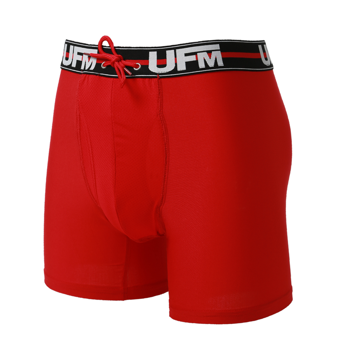 UFM Boxer Brief 6" - Polyester MAX Support [CLOSE OUT DESIGN] - bb_6_2_red_30E