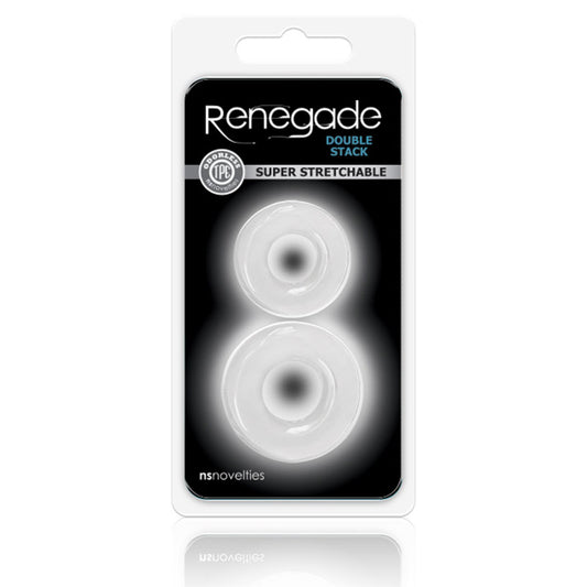 Renegade Double Stack Cock Rings 2-Pack-Pinkfoxxx