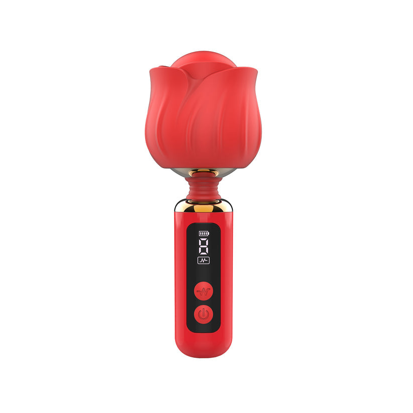 Rose Massage Wand Vibrator