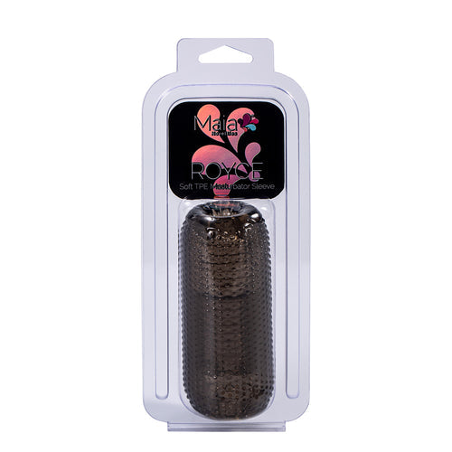 ROYCE CRYSTAL MASTURBATOR BLACK - MTBO23001BLK