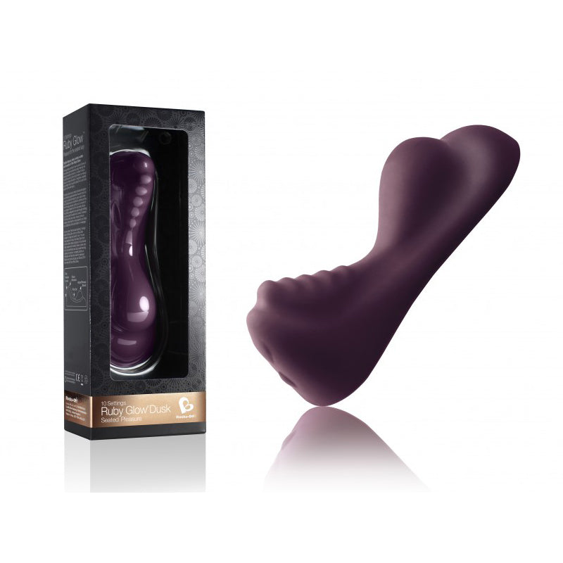 Ruby Glow Saddle Vibrator-Pinkfoxxx
