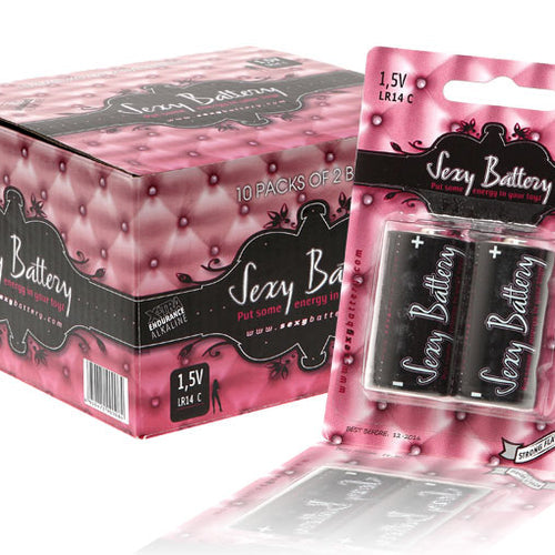 SEXY BATTERY LR 14/C 10 PACK DISPLAY - SBXAD