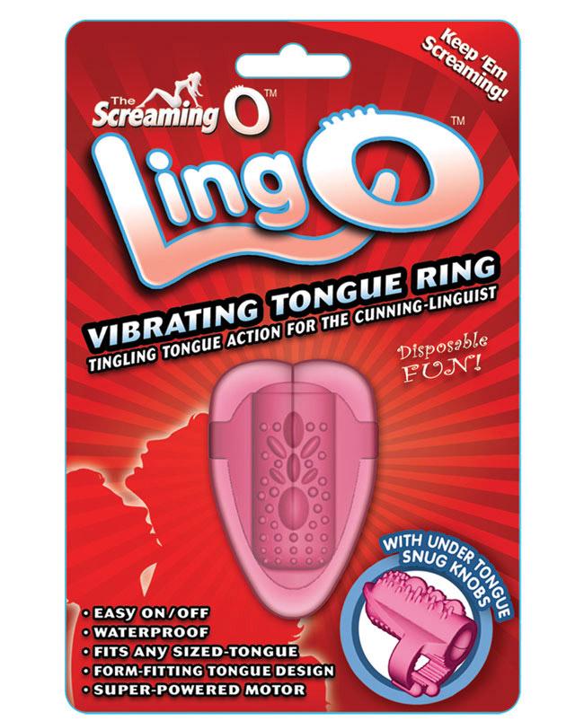 LING O VIBRATING TONGUE RING - SCRLNG110