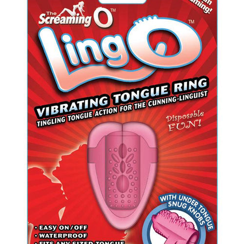 LING O VIBRATING TONGUE RING - SCRLNG110
