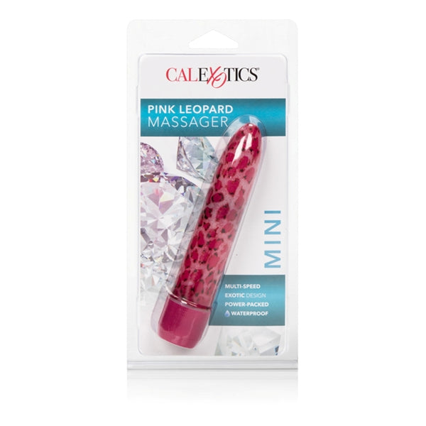 PINK LEOPARD MASSAGER 4.25 IN - SE054710