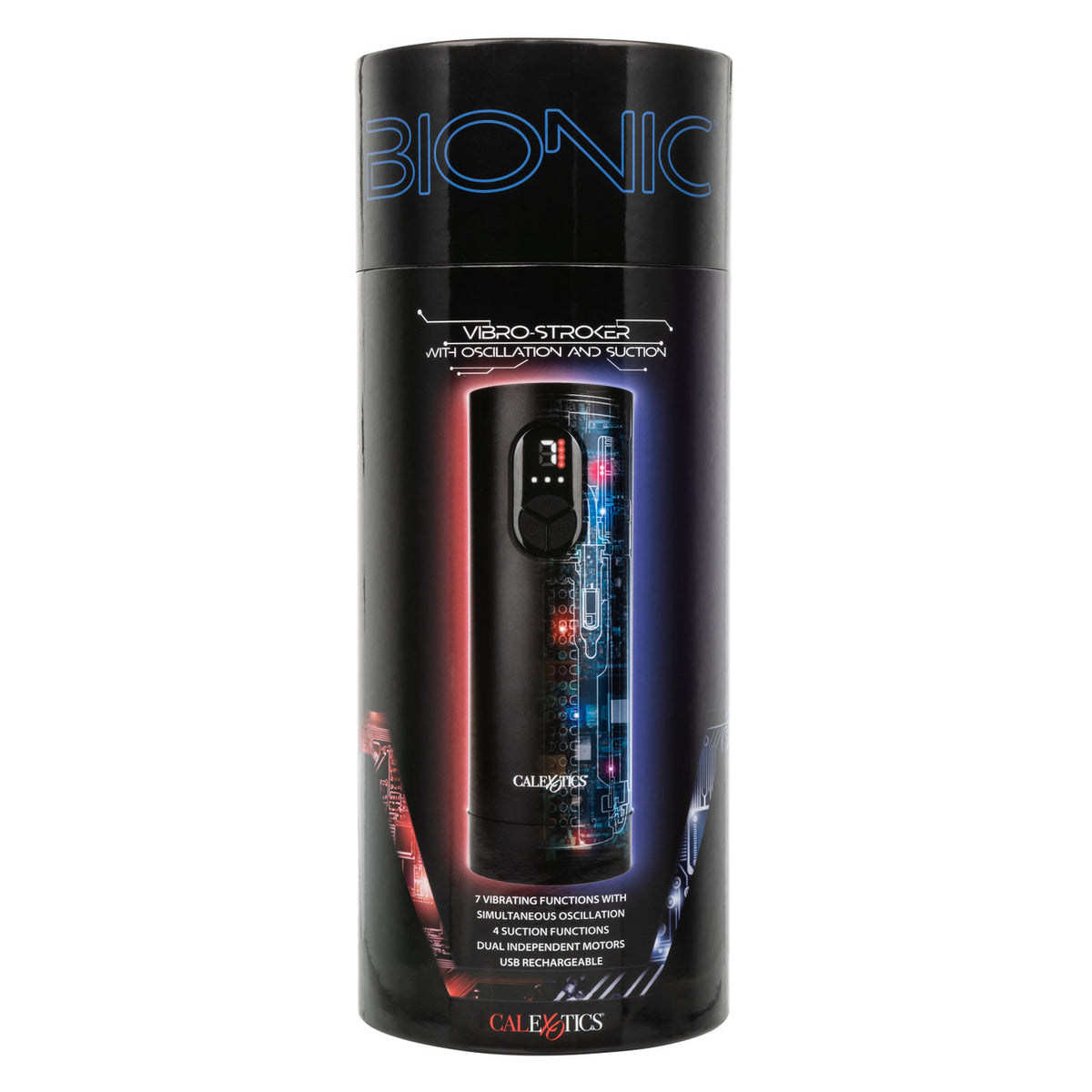 BIONIC VIBRO STROKER WITH OSCILLATION AND SUCTION - SE085155