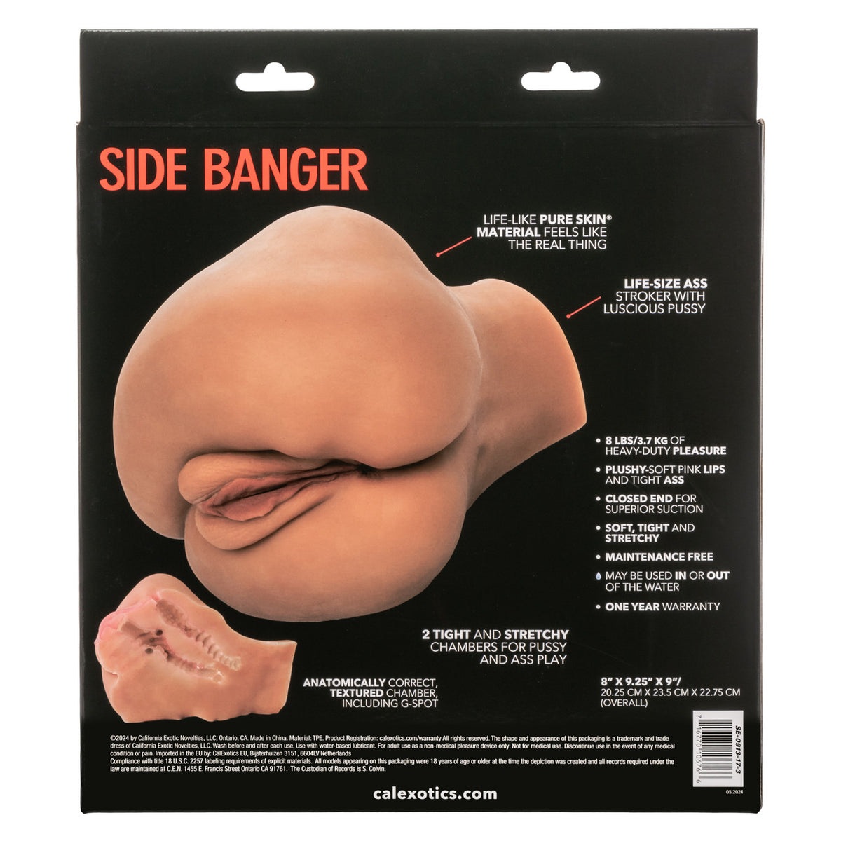 STROKE IT SIDE BANGER BROWN - SE091317