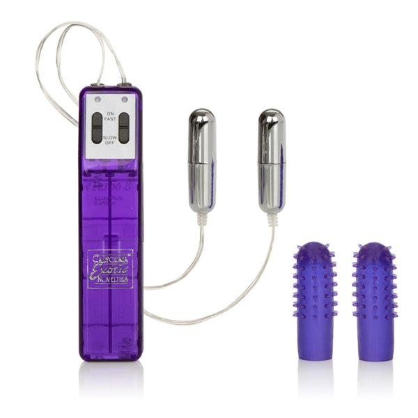 POCKET EXOTIC TURBO 8 DOUBLE BULLET W/ SLEEVE-LAVENDER - SE111720