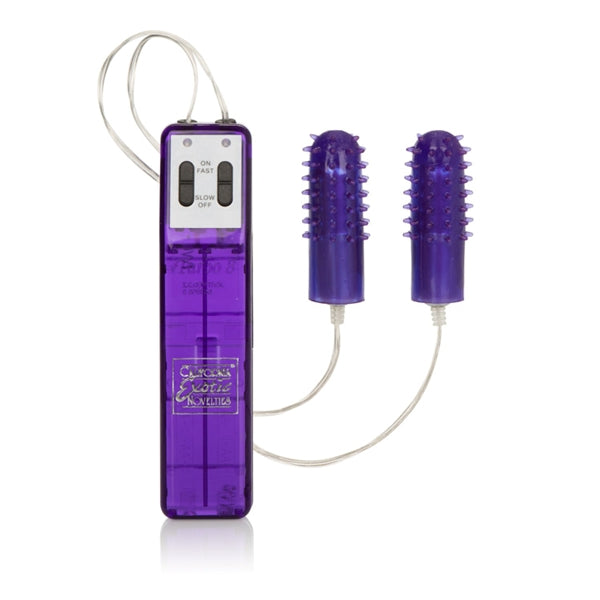 POCKET EXOTIC TURBO 8 DOUBLE BULLET W/ SLEEVE-LAVENDER - SE111720