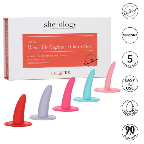 SHE-OLOGY 5PC VAGINAL DILATOR SET - SE133830