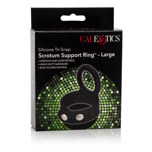TRI SNAP SCROTUM SUPPORT RING LARGE SILICONE - SE141320