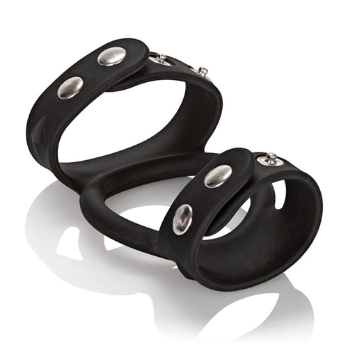 TRI SNAP COCK & BALL CAGE SILICONE - SE141330