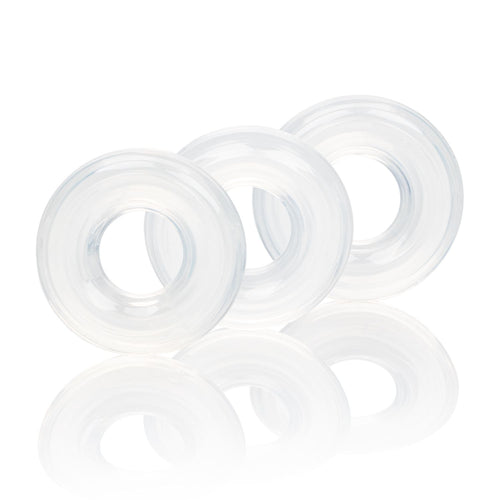 SET OF 3 SILICONE STACKER RINGS - SE143480