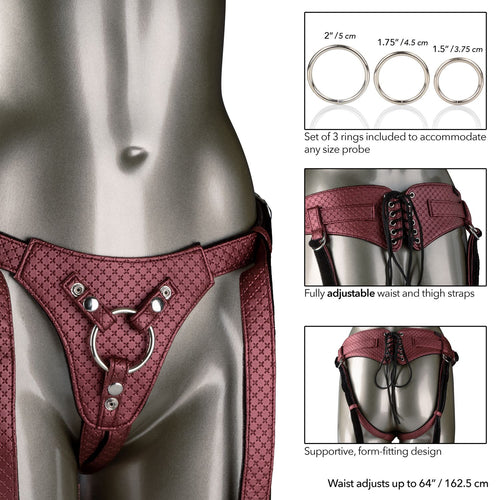 HER ROYAL HARNESS THE REGAL QUEEN RED - SE156320