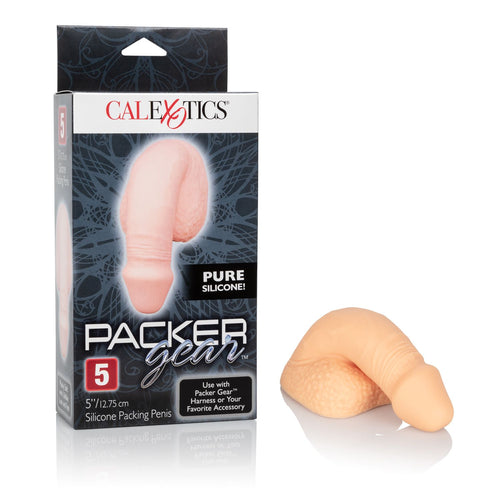 PACKER GEAR 5IN SILICONE PENIS IVORY - SE158120