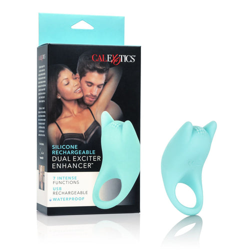 SILICONE RECHARGEABLE DUAL EXCITER ENHANCER - SE184115