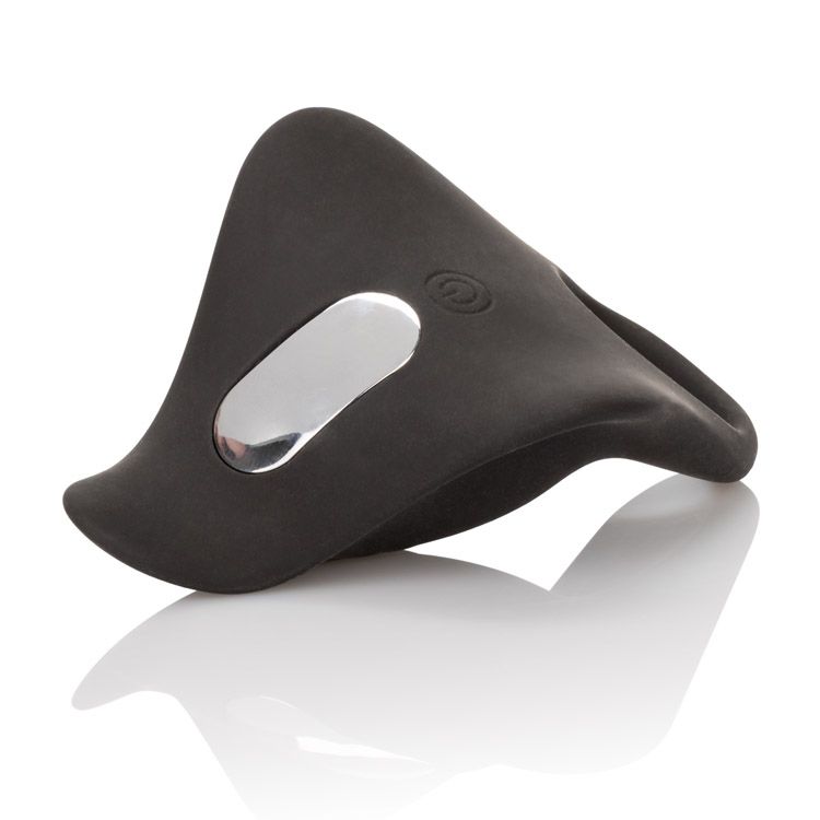 SILICONE RECHARGEABLE REMOTE PLEASURIZER COCK RING - SE184205