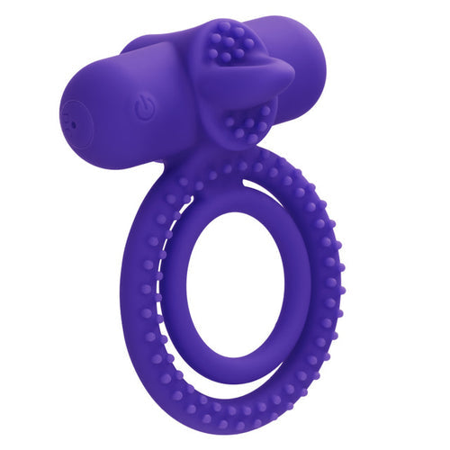 SILICONE RECHARGEABLE DUAL CLIMAXER - SE184305
