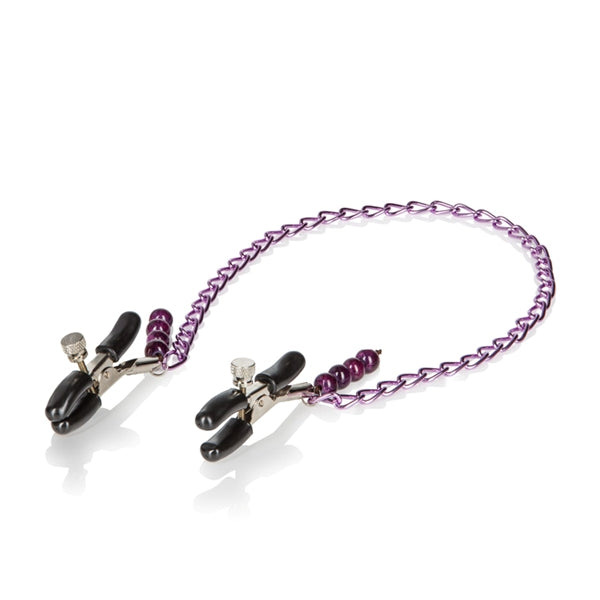 NIPPLE PLAY CLAMPS PURPLE CHAIN - SE260914