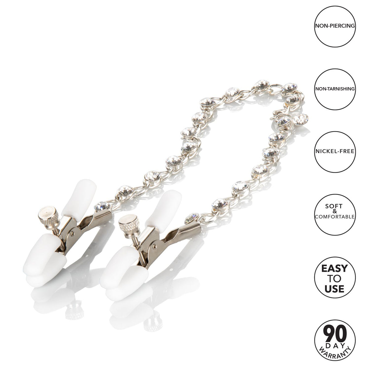 NIPPLE PLAY CRYSTAL NIPPLE CLAMPS - SE261705