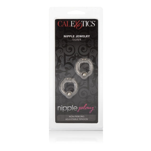 NIPPLE PLAY NIPPLE RING-SILVER - SE263005