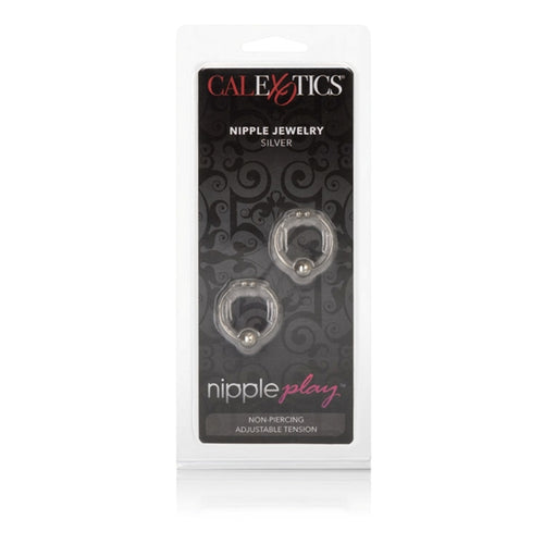 NIPPLE PLAY NIPPLE RING-SILVER - SE263005