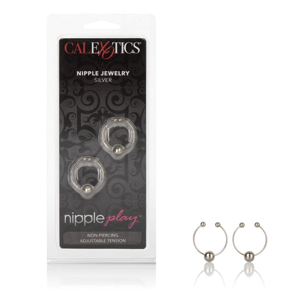 NIPPLE PLAY NIPPLE RING-SILVER - SE263005