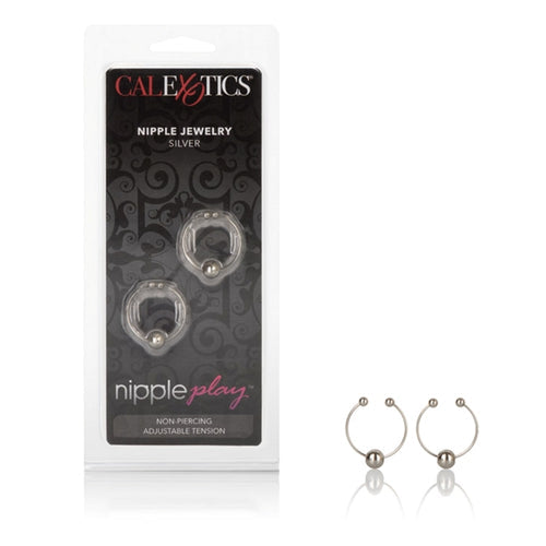 NIPPLE PLAY NIPPLE RING-SILVER - SE263005