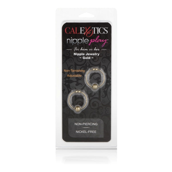 NIPPLE PLAY NIPPLE RING-GOLD - SE263007