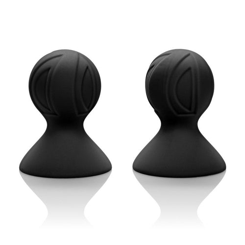 NIPPLE PLAY SILICONE PRO NIPPLE SUCKERS BLACK - SE264470