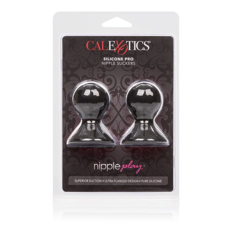 NIPPLE PLAY SILICONE PRO NIPPLE SUCKERS BLACK - SE264470