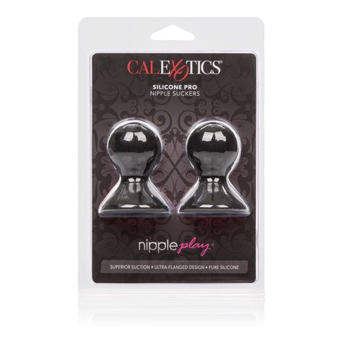 NIPPLE PLAY SILICONE PRO NIPPLE SUCKERS BLACK - SE264470