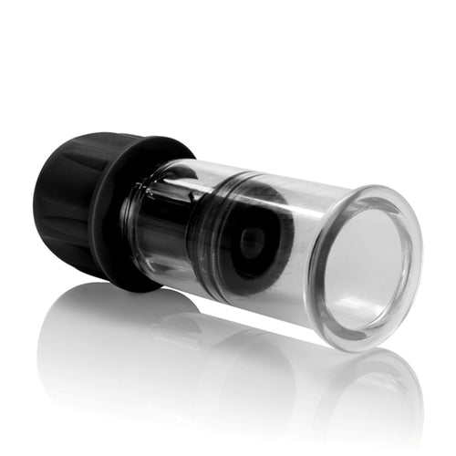 NIPPLE PLAY VACUUM TWIST SUCKERS BLACK - SE264505