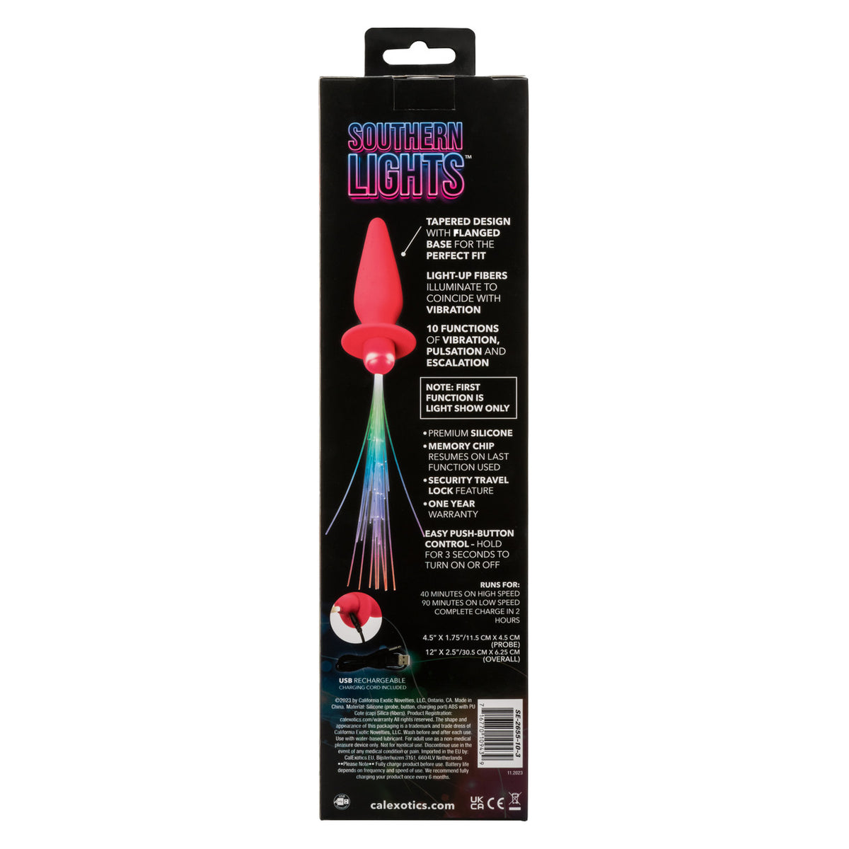 SOUTHERN LIGHTS ANAL PROBE PINK - SE265510