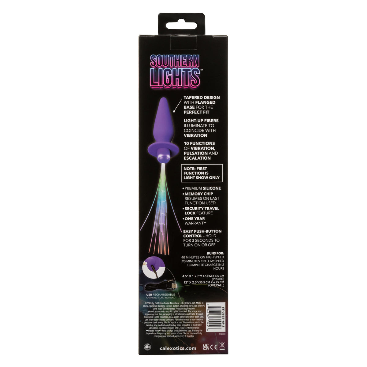 SOUTHERN LIGHTS ANAL PROBE PURPLE - SE265515
