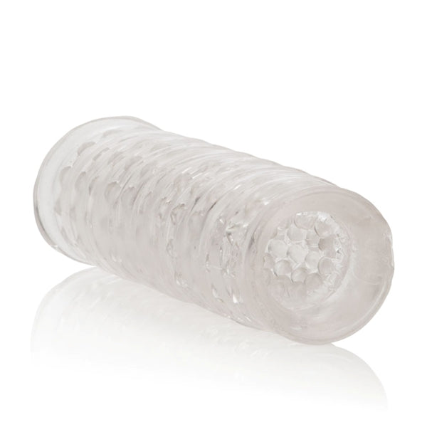 DR JOEL REVERSIBLE MASTURBATOR CLEAR - SE562100