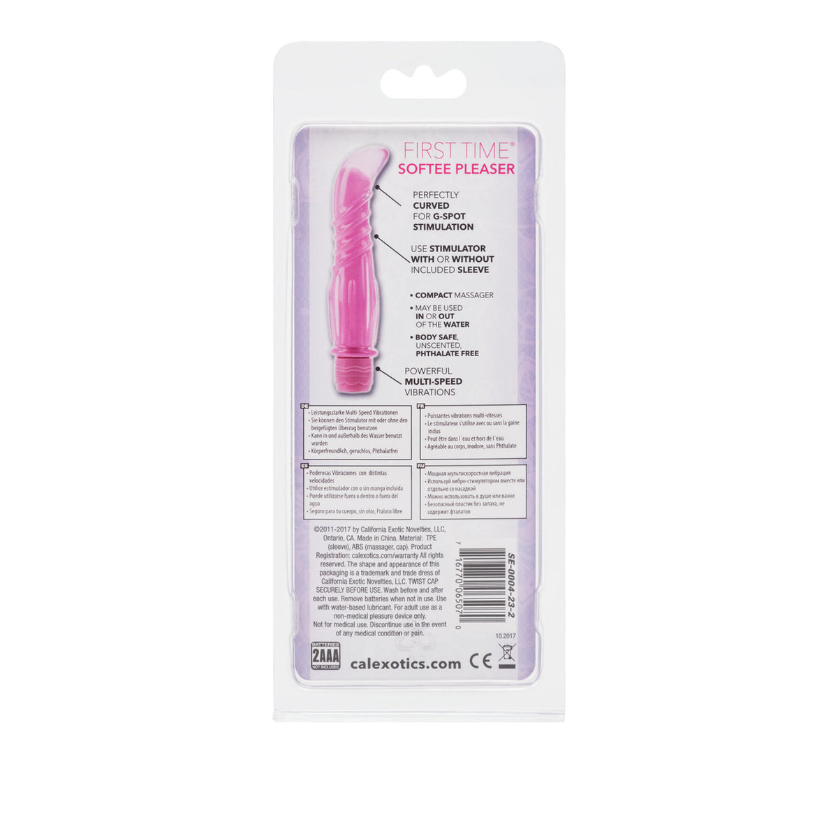 FIRST TIME SOFTEE PLEASER PINK - SE000423