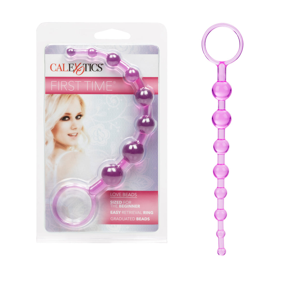 FIRST TIME LOVE BEADS PINK - SE000431