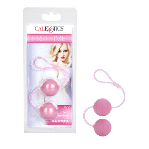 FIRST TIME LOVE BALLS DUO LOVERS PINK - SE000435