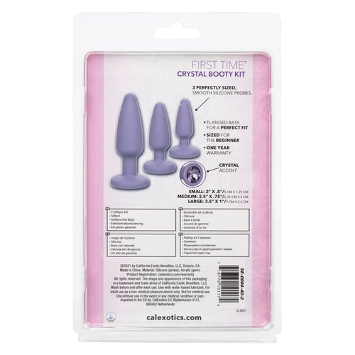 FIRST TIME CRYSTAL BOOTY KIT PURPLE - SE000440