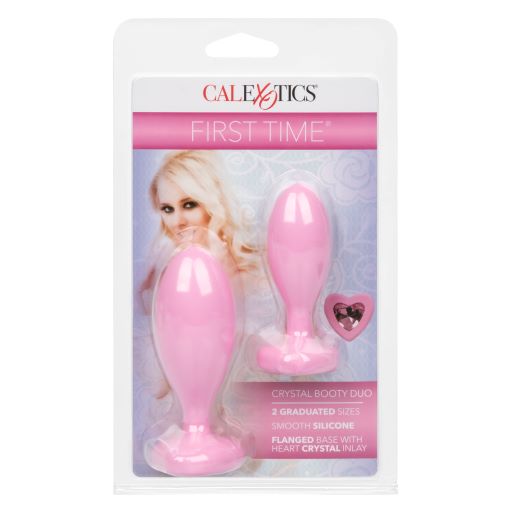 FIRST TIME LOVE CRYSTAL BOOTY DUO PINK - SE000452