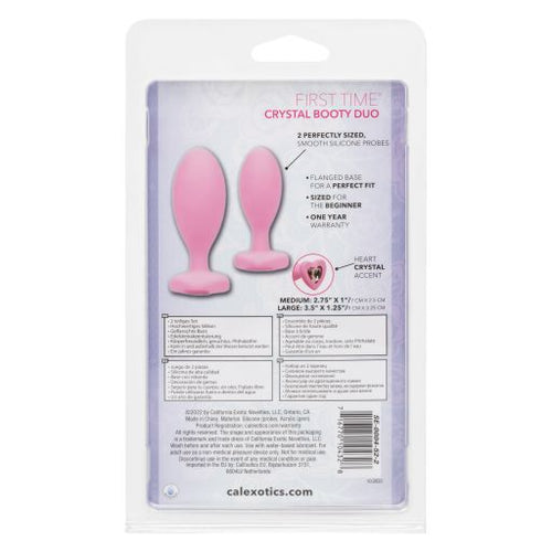 FIRST TIME LOVE CRYSTAL BOOTY DUO PINK - SE000452