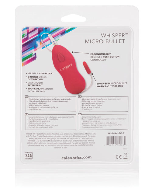 WHISPER MICRO BULLET PINK - SE004450