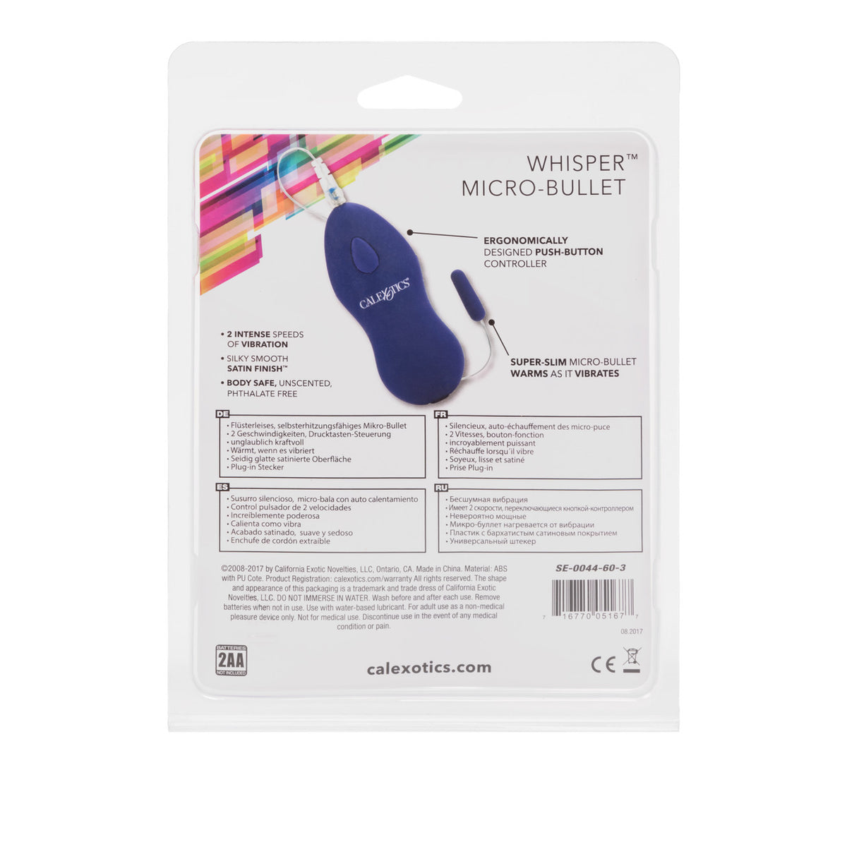 WHISPER MICRO BULLET PURPLE - SE004460