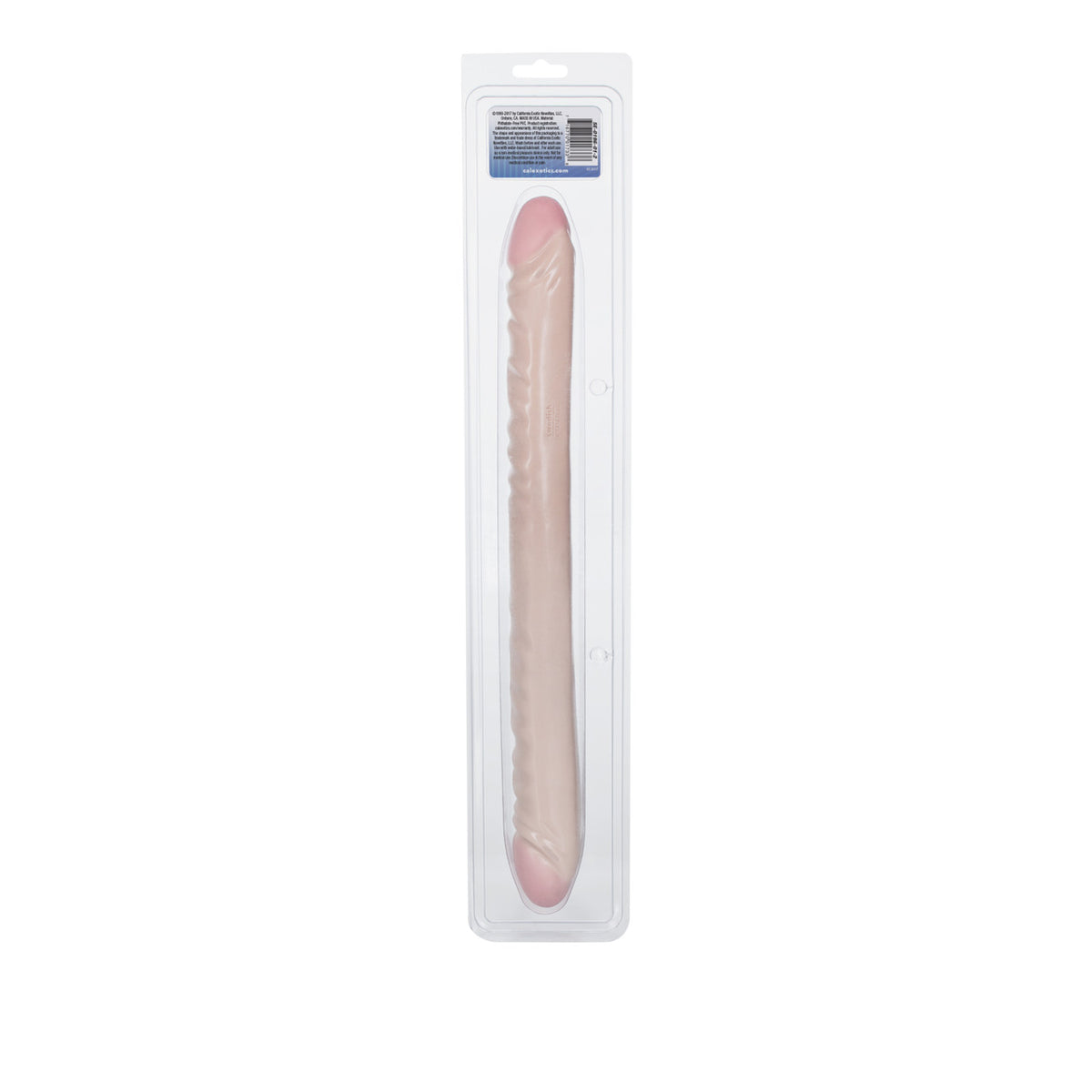 IVORY DUO 18IN VEINED DOUBLE DONG - SE019601