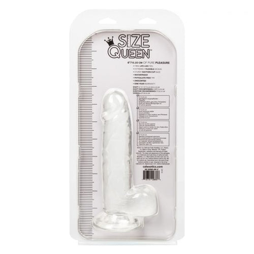 SIZE QUEEN 6IN CLEAR - SE026000