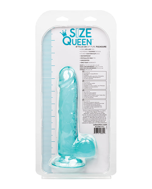 SIZE QUEEN 6IN BLUE - SE026010