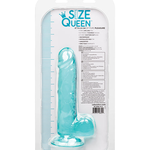 SIZE QUEEN 6IN BLUE - SE026010