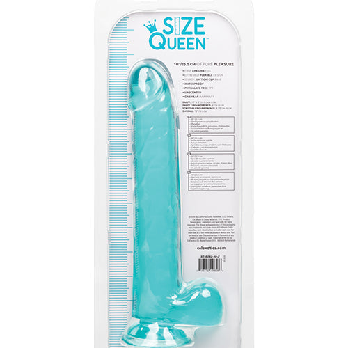 SIZE QUEEN 10IN BLUE - SE026210